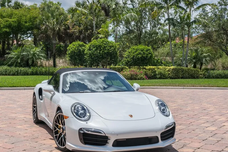 2011 Porsche 911 Turbo S Cab black