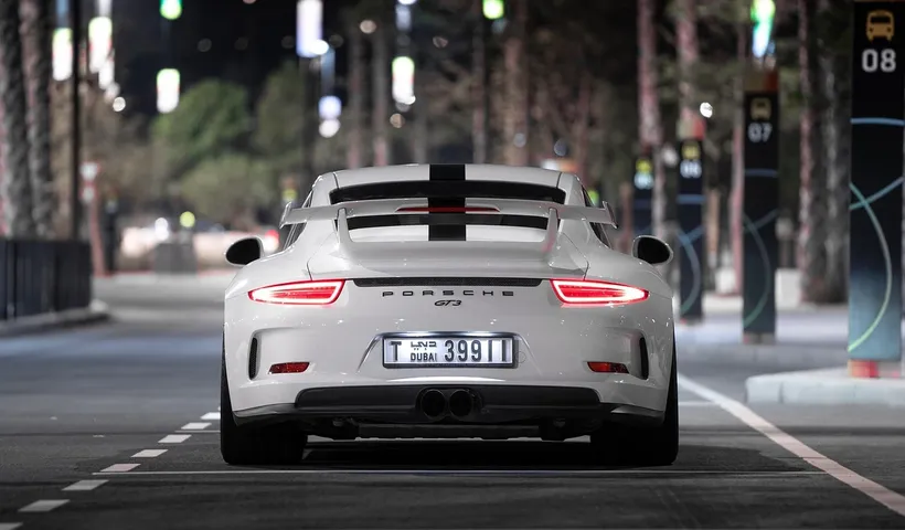 Porsche Taycan Exterior is Gray